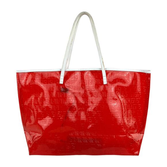 Fendi Zucchino Rubber Tote Bag - Picture 2 of 10